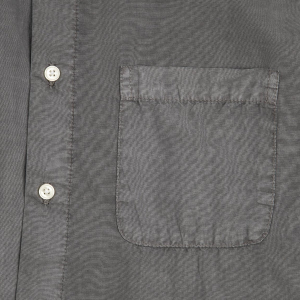 Hiroshi Kato | "The Ripper" Long Sleeve French Seam Shirt | Tencel & Cotton Blend