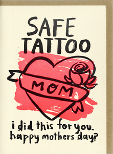 People I've Loved | Safe Tattoo Card