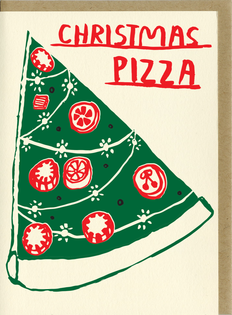 People I've Loved | Christmas Pizza Card
