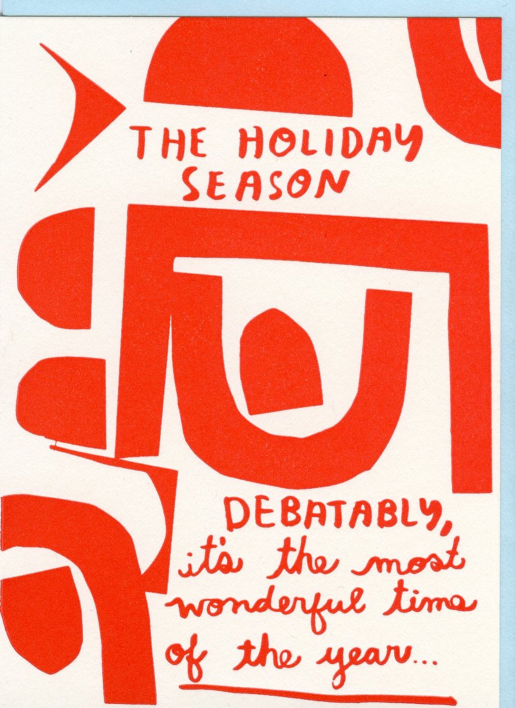 People I've Loved | Debatably The Most Wonderful Time Card