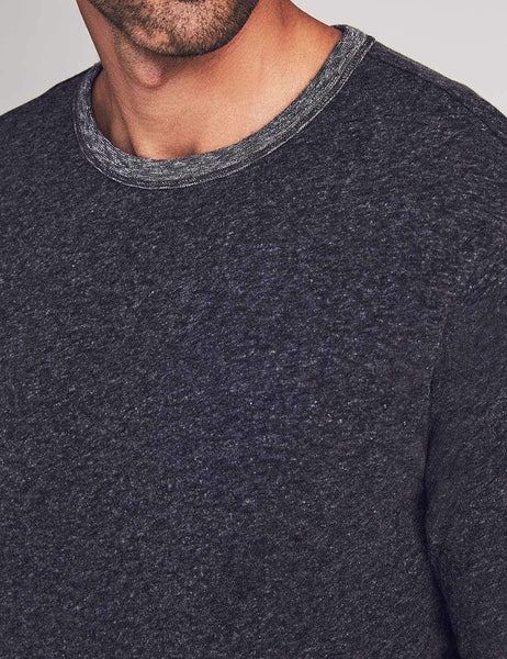 Faherty | Luxe Heather Reversible Crew