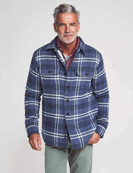 Faherty | Sherpa Lined Wool CPO