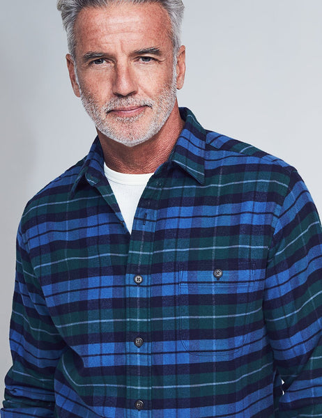 Faherty | Stretch Seaview Flannel