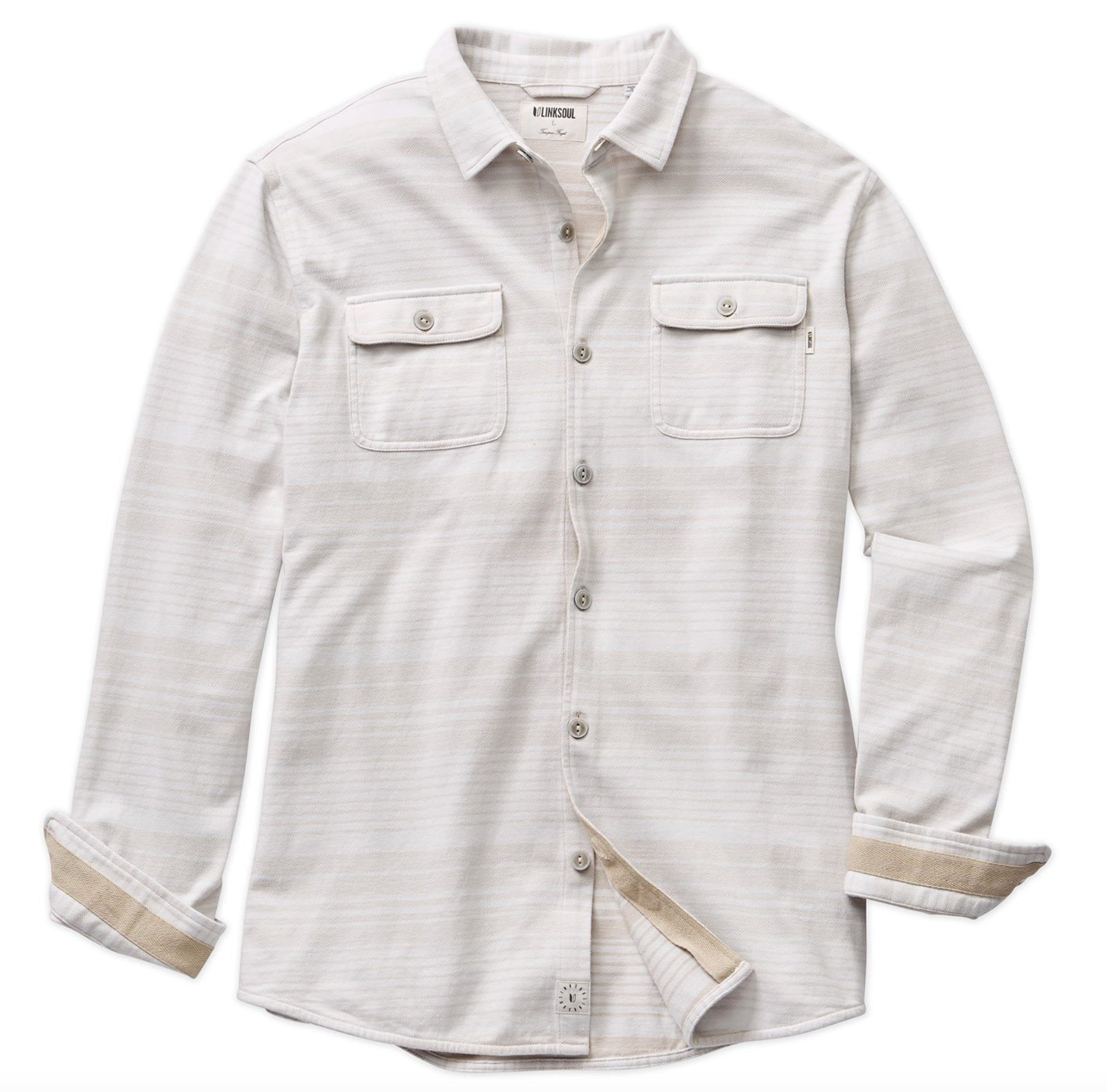 Linksoul | Horizon Stripe Shirt Jacket