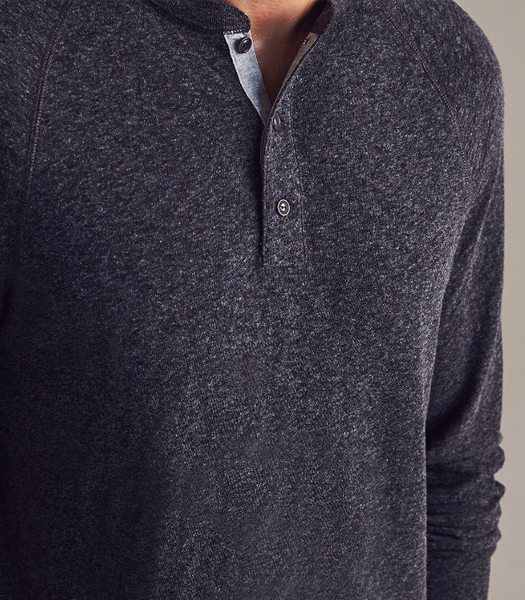 Faherty | Luxe Heather Henley