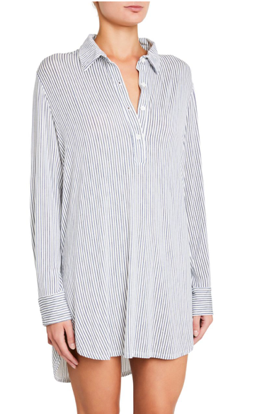 Eberjey | Nordic Stripes Boyfriend Sleepshirt
