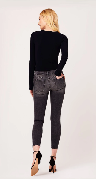 DL1961 | Florence Ankle Mid Rise Instasculpt Skinny Jean | Drizzle