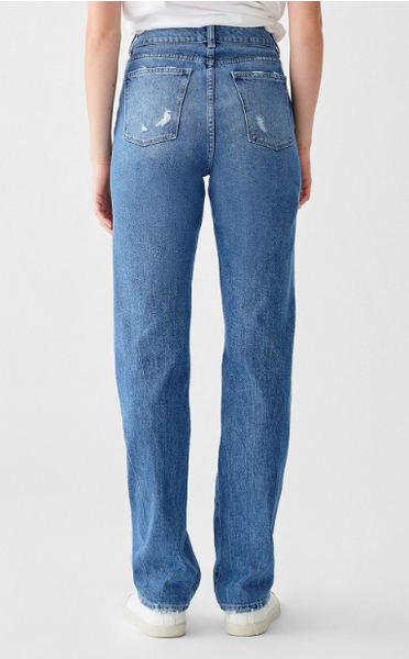 DL1961 | Jerry Full Length High Rise Vintage Straight Jean | Keller