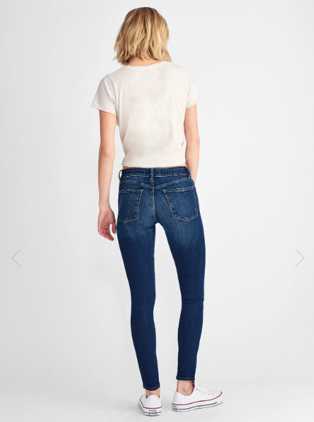 DL1961 | Emma Low Rise Skinny Jean | Albany