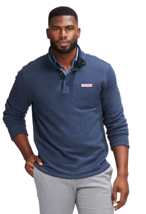 Vineyard Vines | Snap Placket Sherpa Pullover