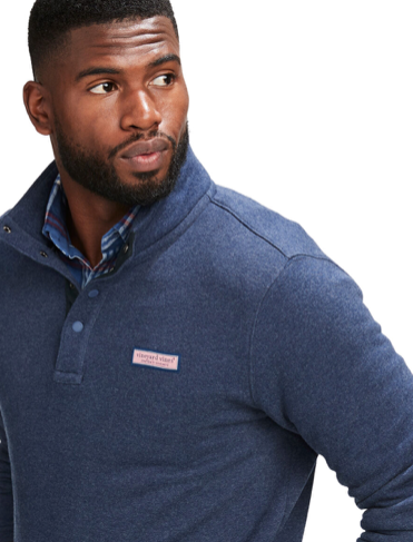 Vineyard Vines | Snap Placket Sherpa Pullover